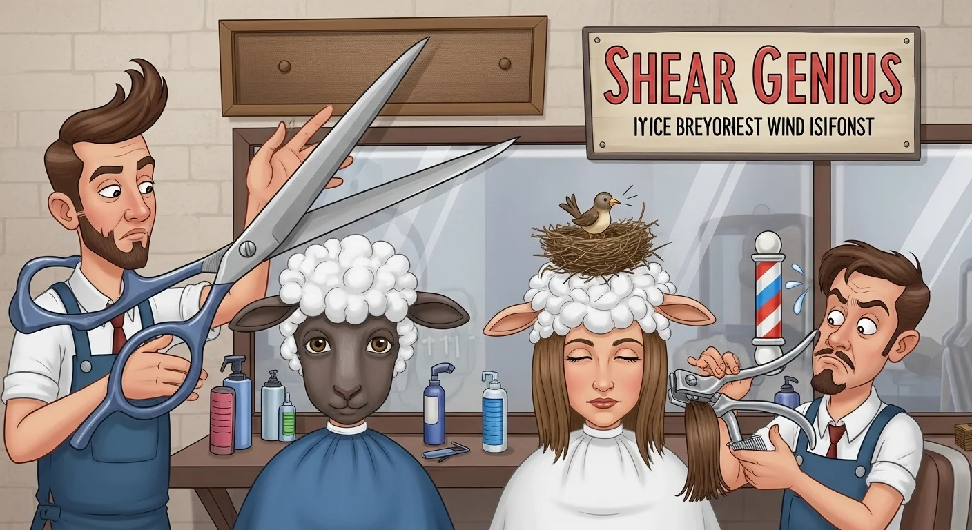 Hair Jokes That Are Shear Genius