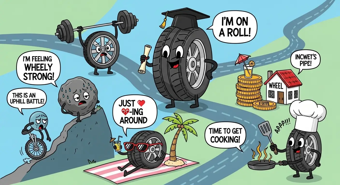 Wheel-y Funny Puns to Get You Rolling