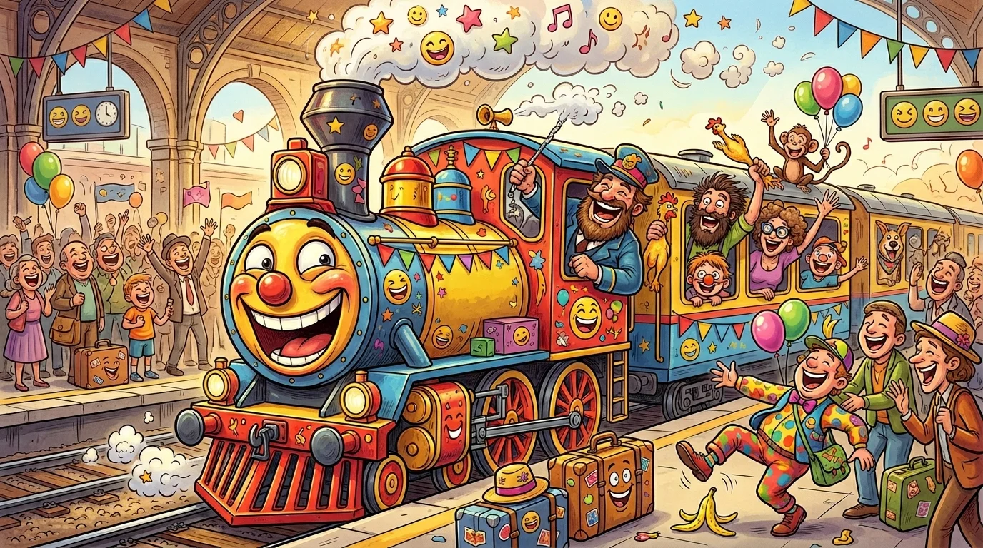 All Aboard the Funny Express