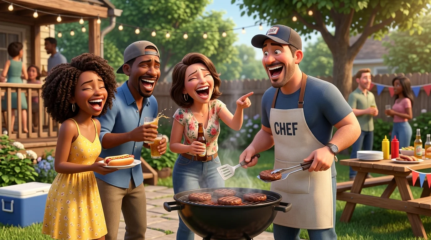 Backyard BBQ Party Jokes