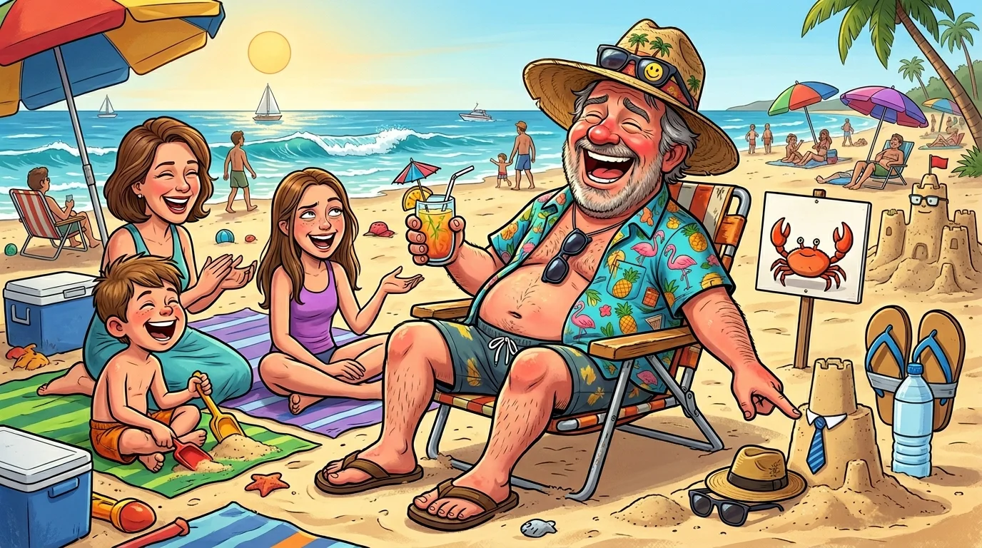 Beach & Vacation Dad Jokes