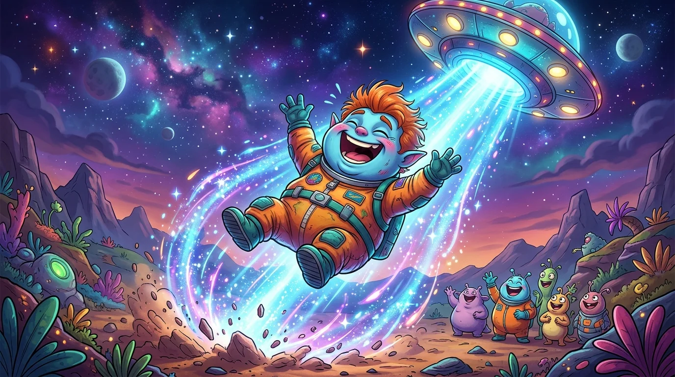 Beam Me Up, Laughy
