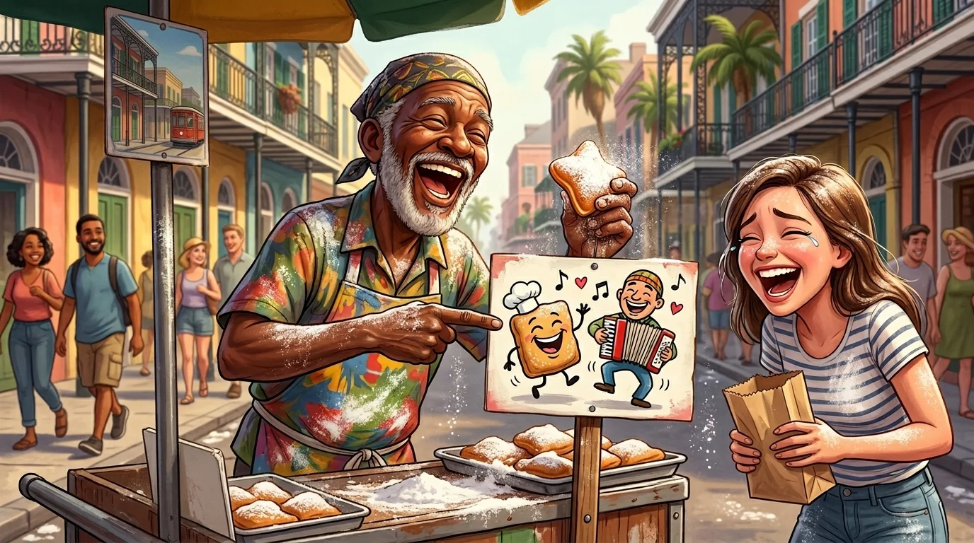 Classic Beignet Wordplay