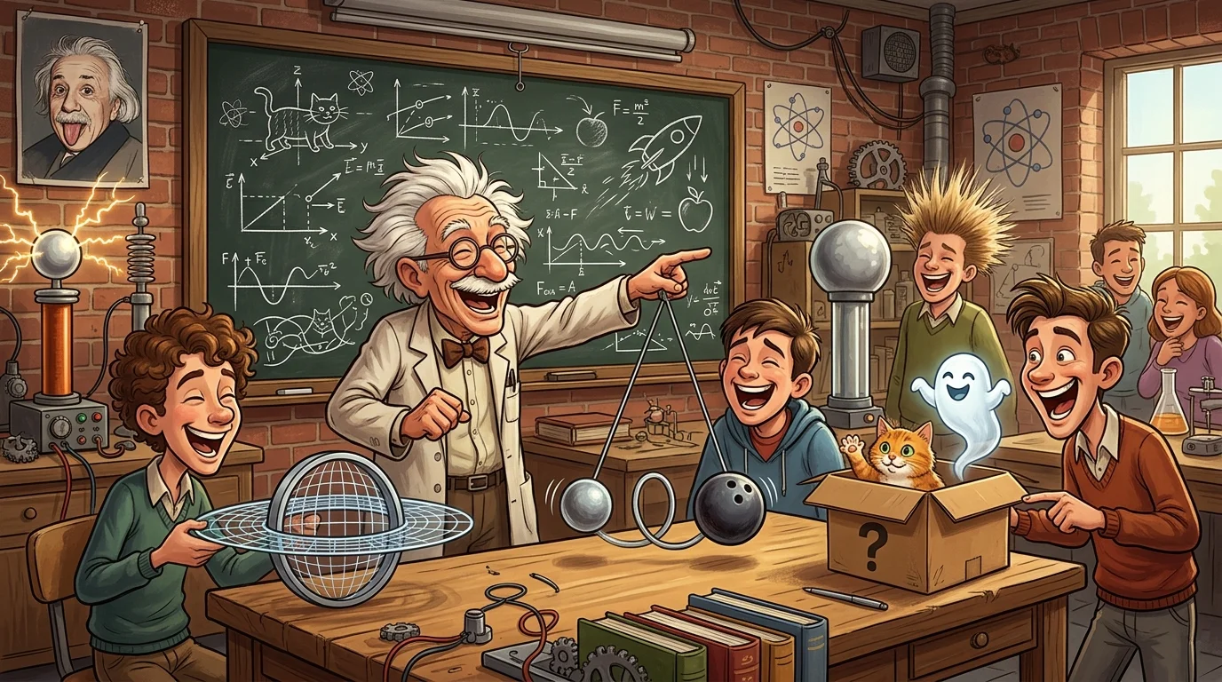 Classic Physics One Liners