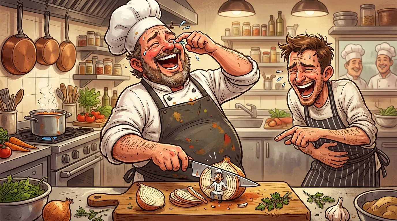 Cutting & Sharp Humor That Slices Right