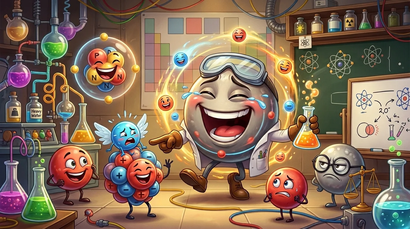 Electron & Proton Humor