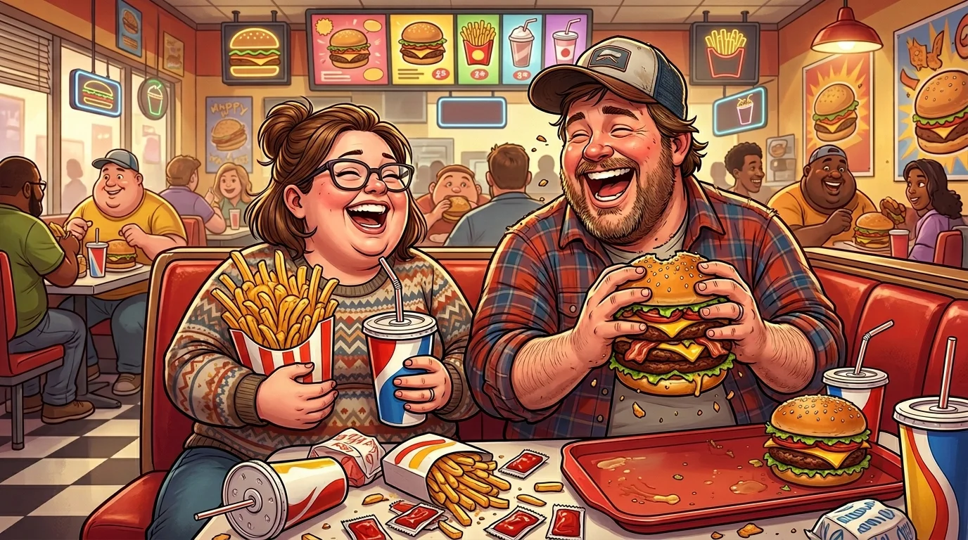 Fast Food America Humor