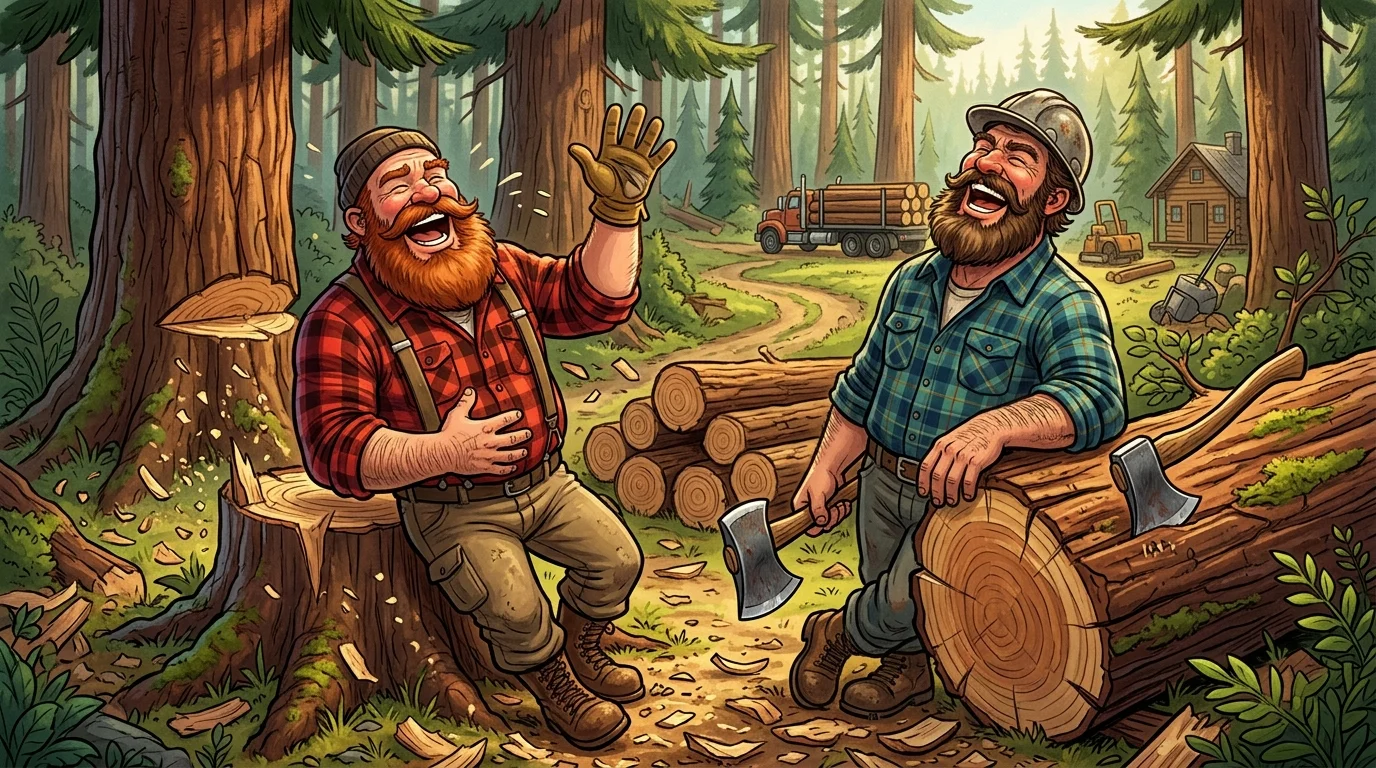 Forest & Nature Logging Puns