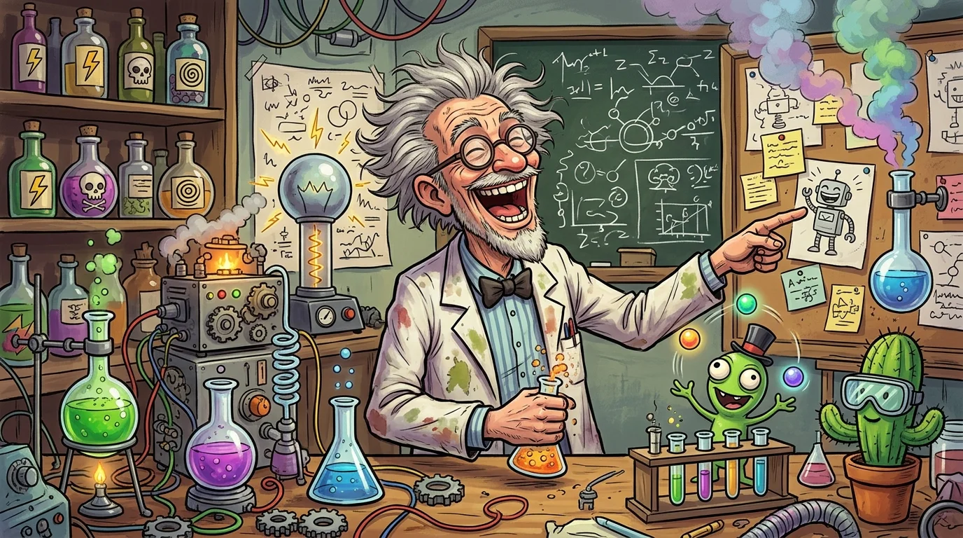 Genius Scientist Humor