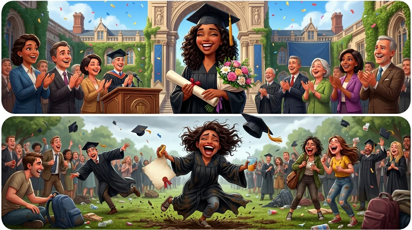 Graduation Day Expectations vs Reality