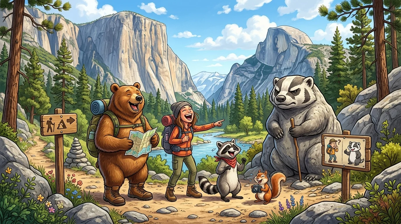 Mountain Level Yosemite Puns