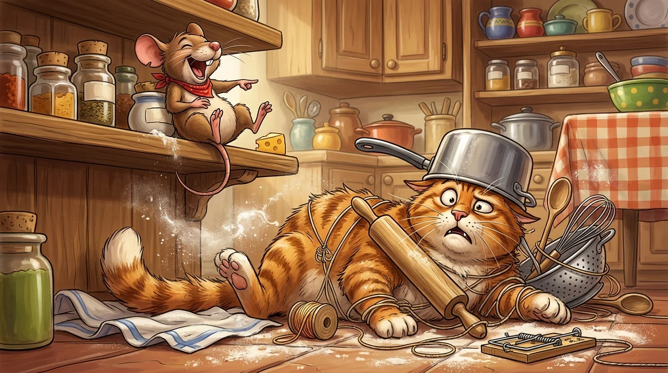 Mouse vs Cat Humor