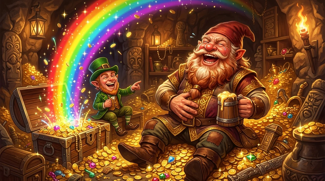 Rainbow & Gold Humor