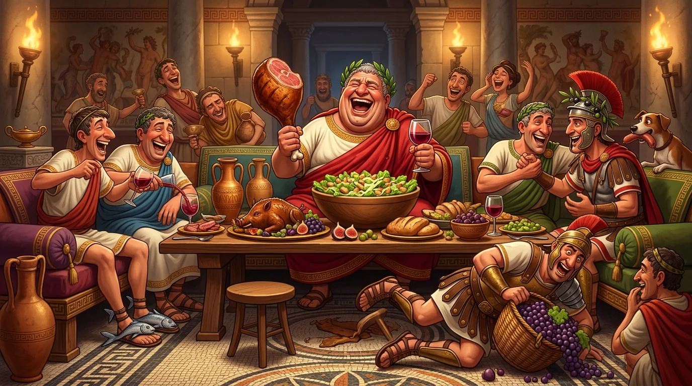 Roman Feast & Food Puns
