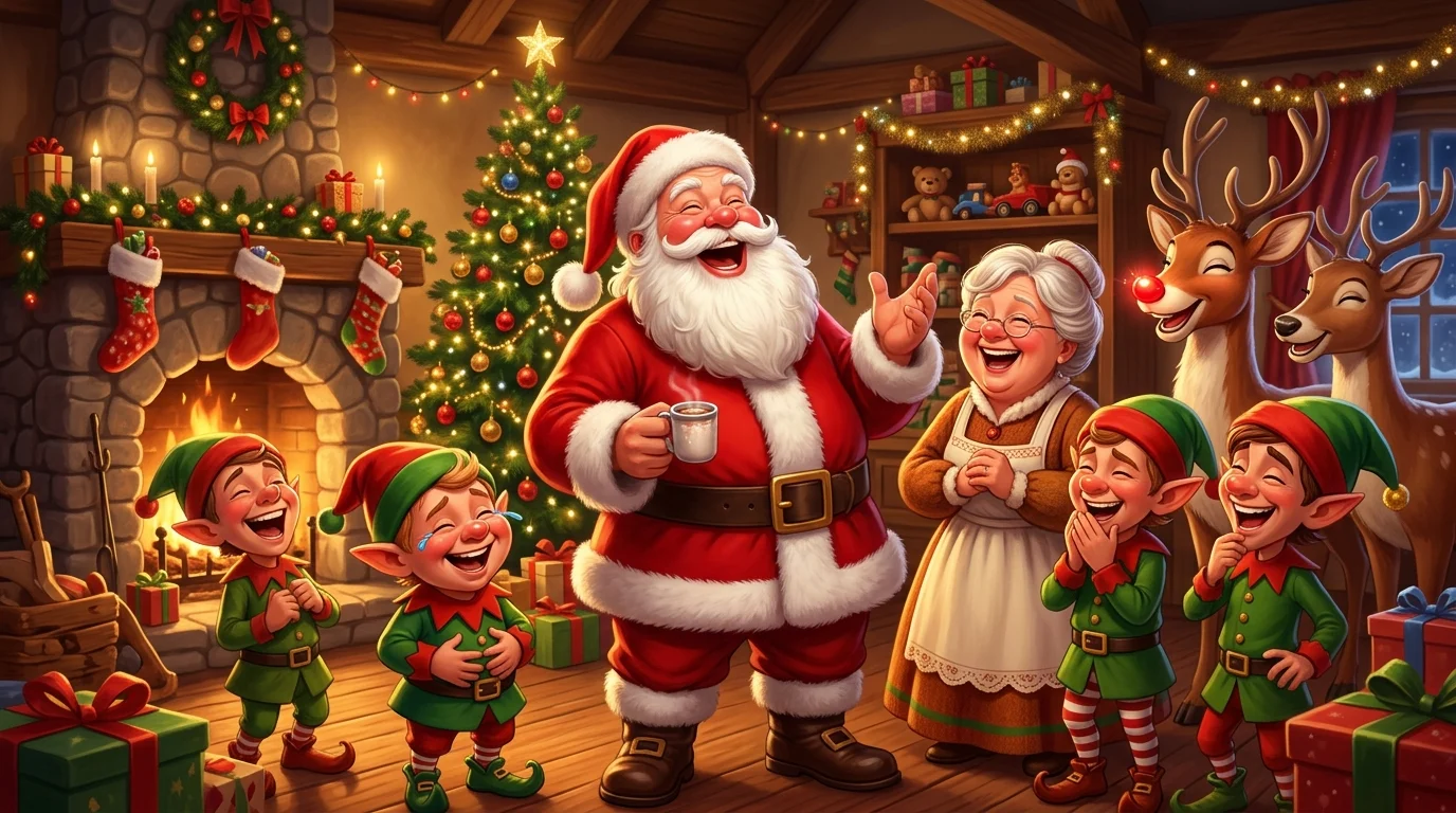 Santa Claus Jokes That Sleigh