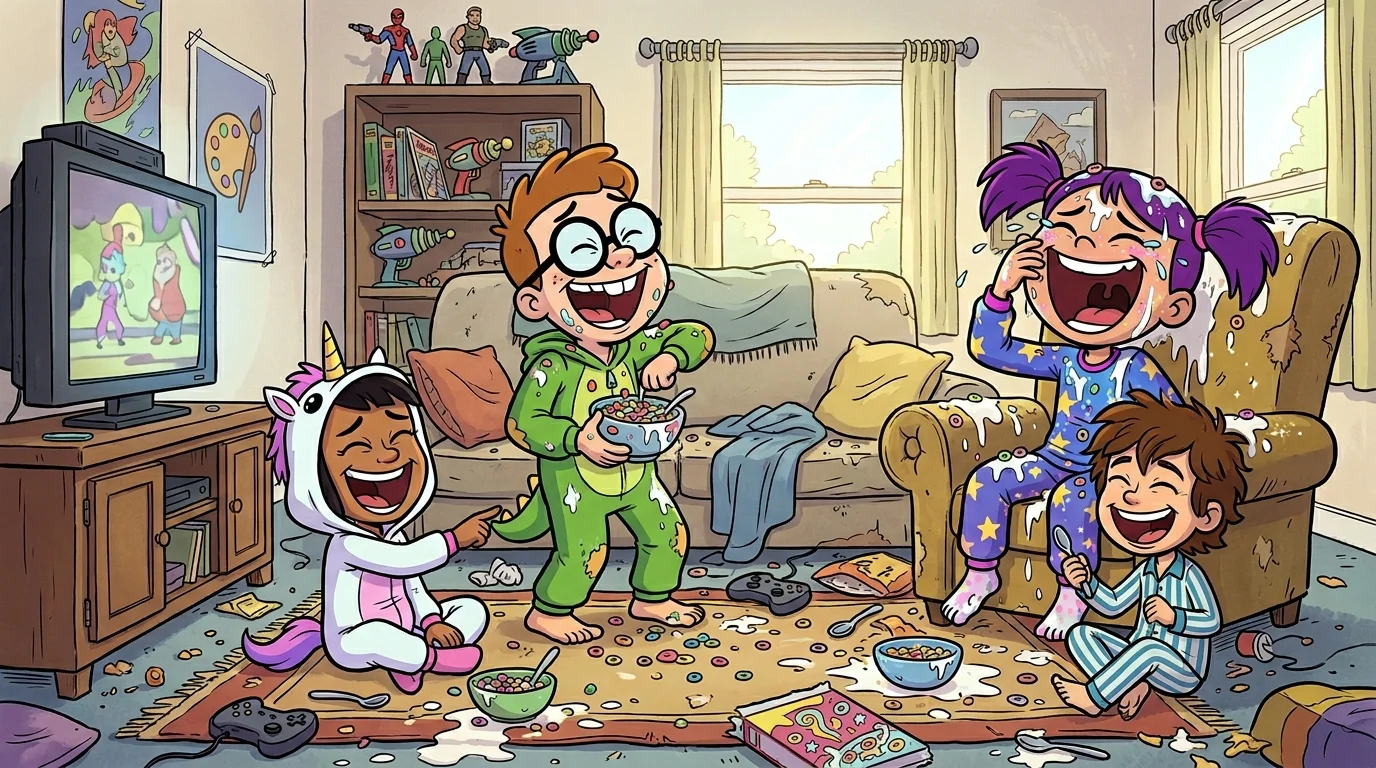 Saturday Morning Cartoon Comedy
