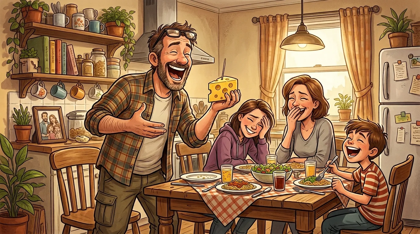 Why Are Dad Jokes So Cheesy