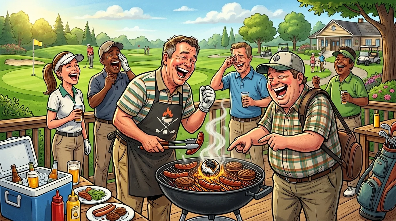 BBQ & Grill Golf Jokes