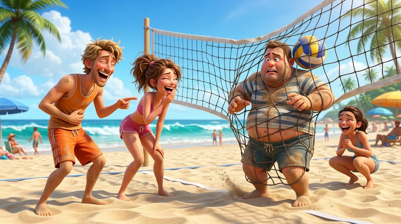 Beach Volleyball Jokes