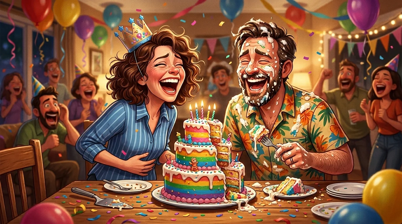 Birthday Cake Comedy