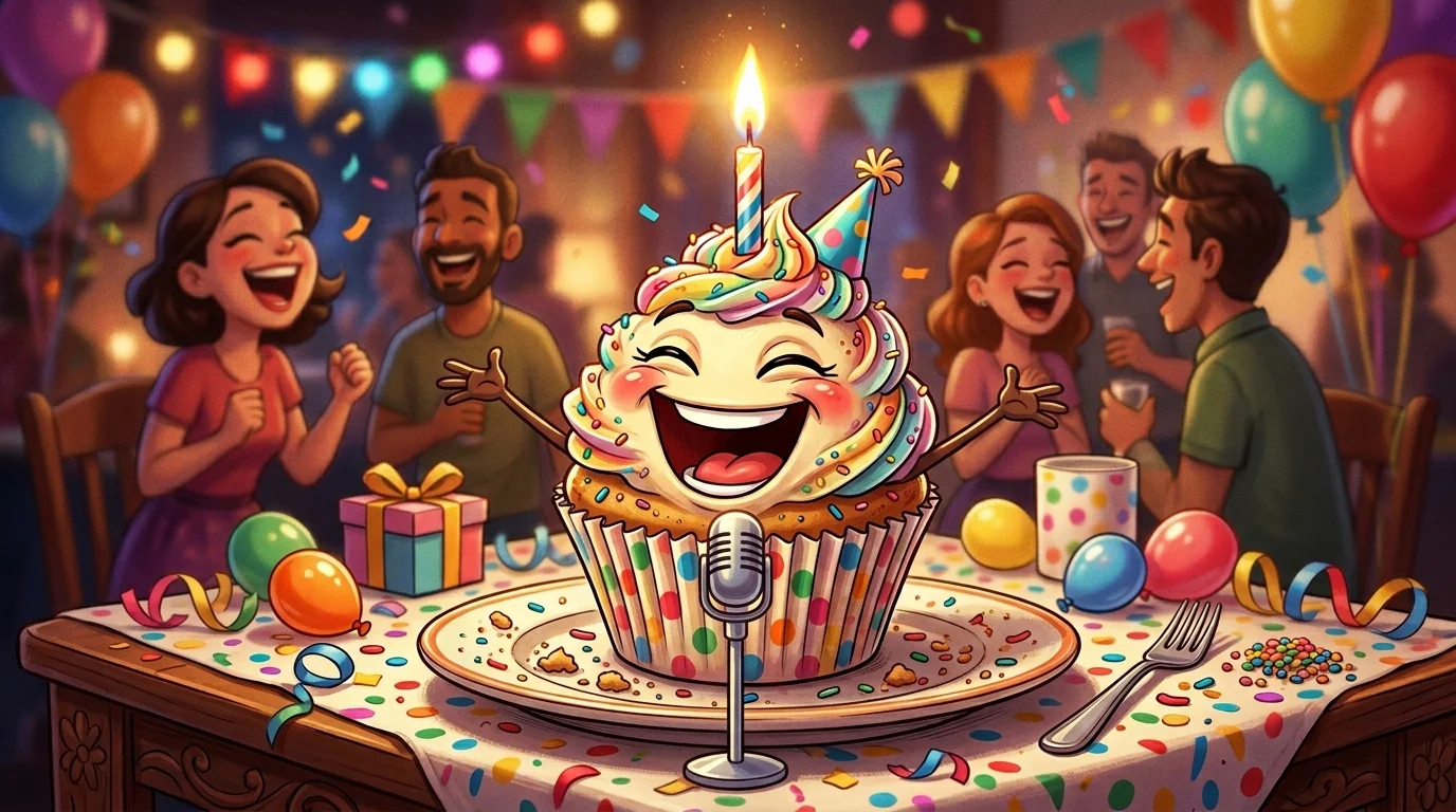 Birthday Cupcake Jokes