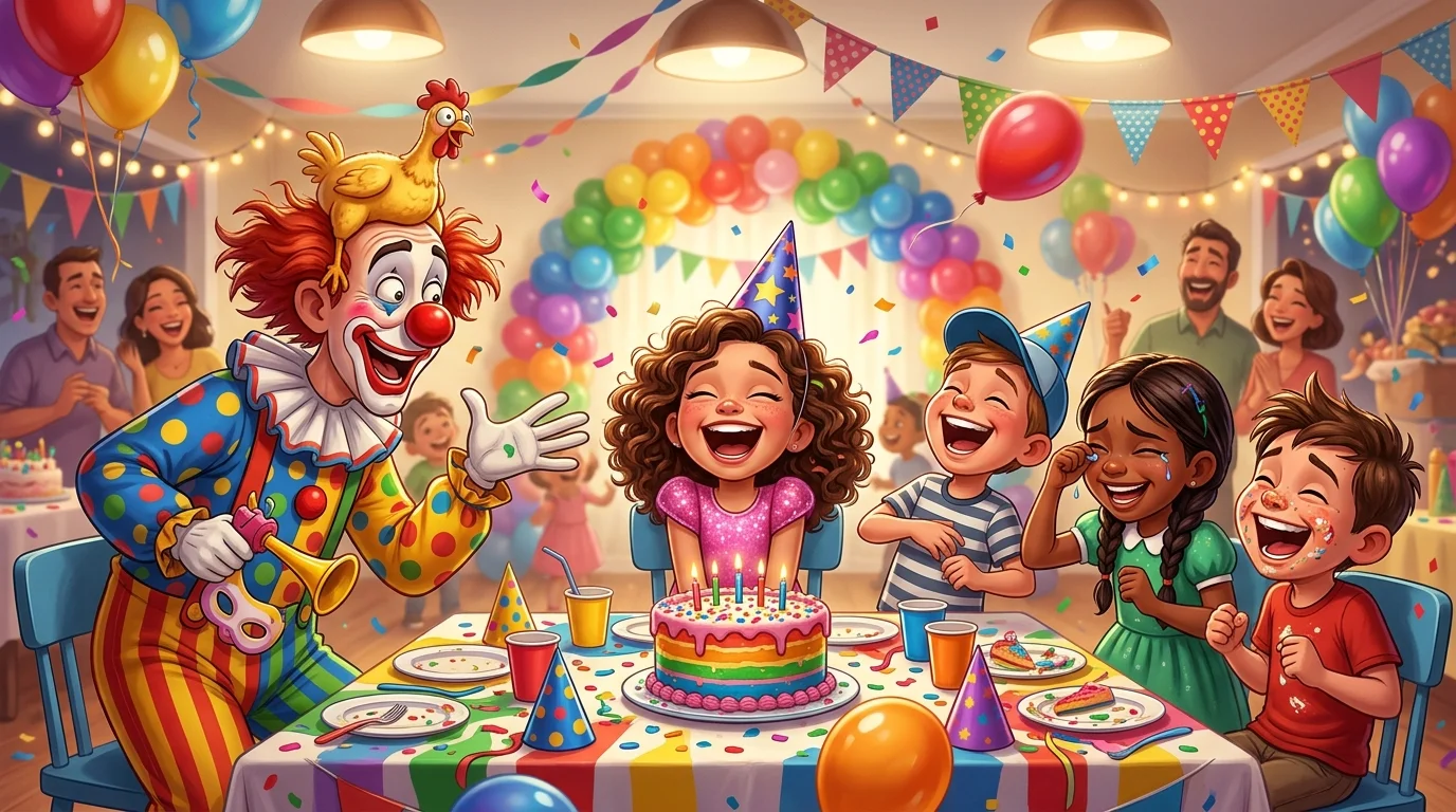 Birthday Party Laughs