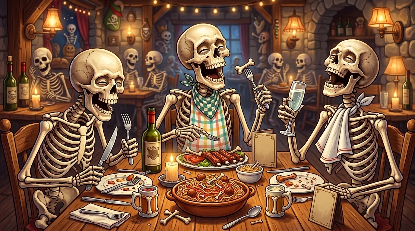 Bone Appétit Puns