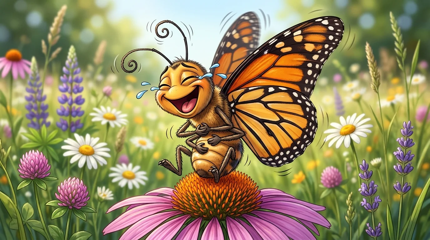 Butterfly Belly Laughs