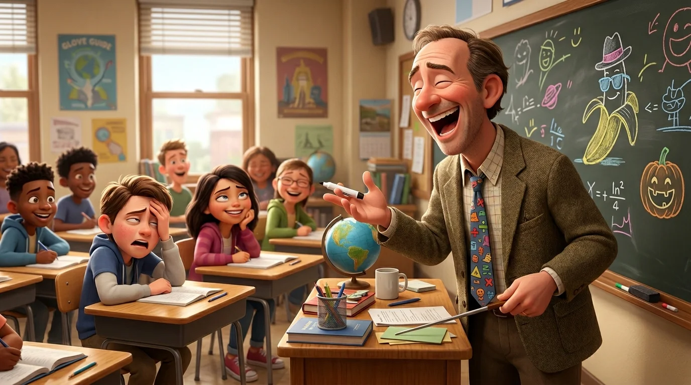 Classic Teacher Dad One Liners