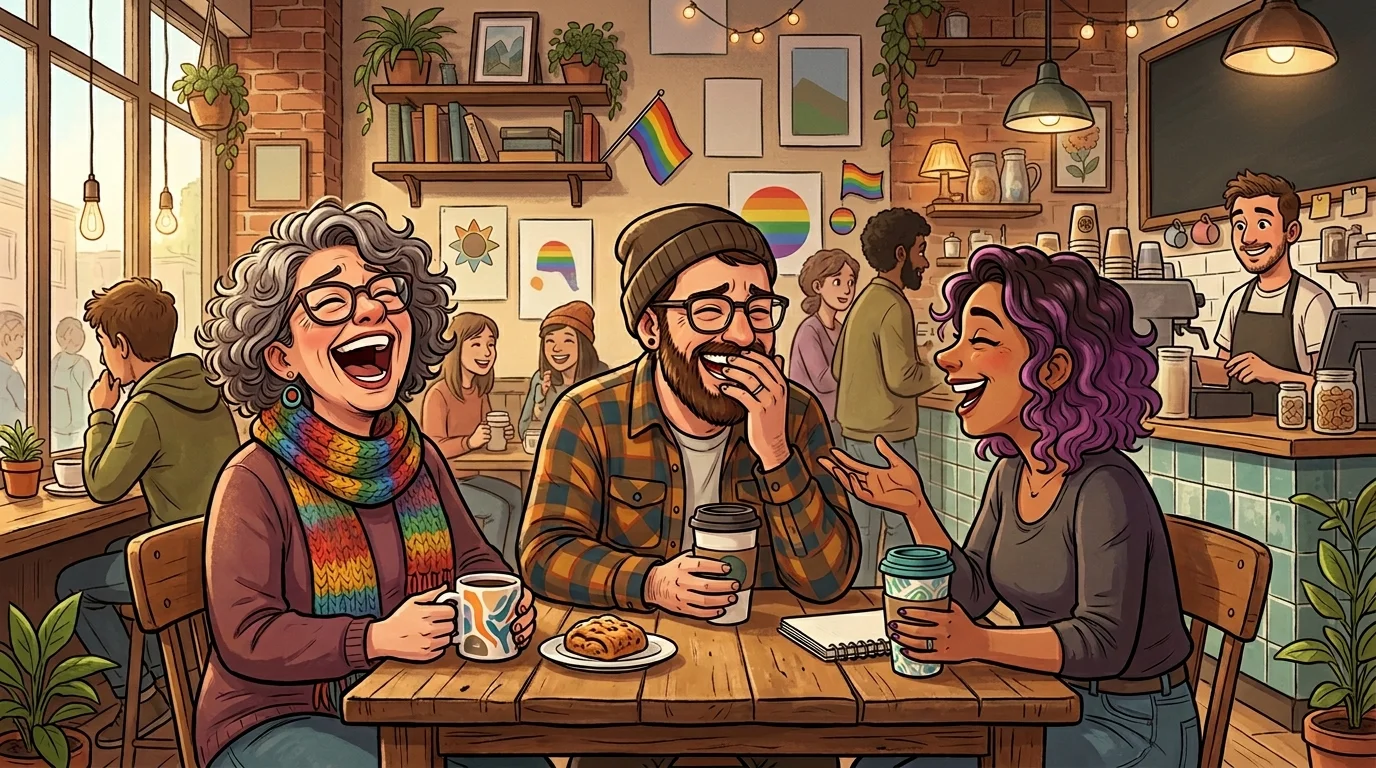 Coffee Shop Liberal Jokes