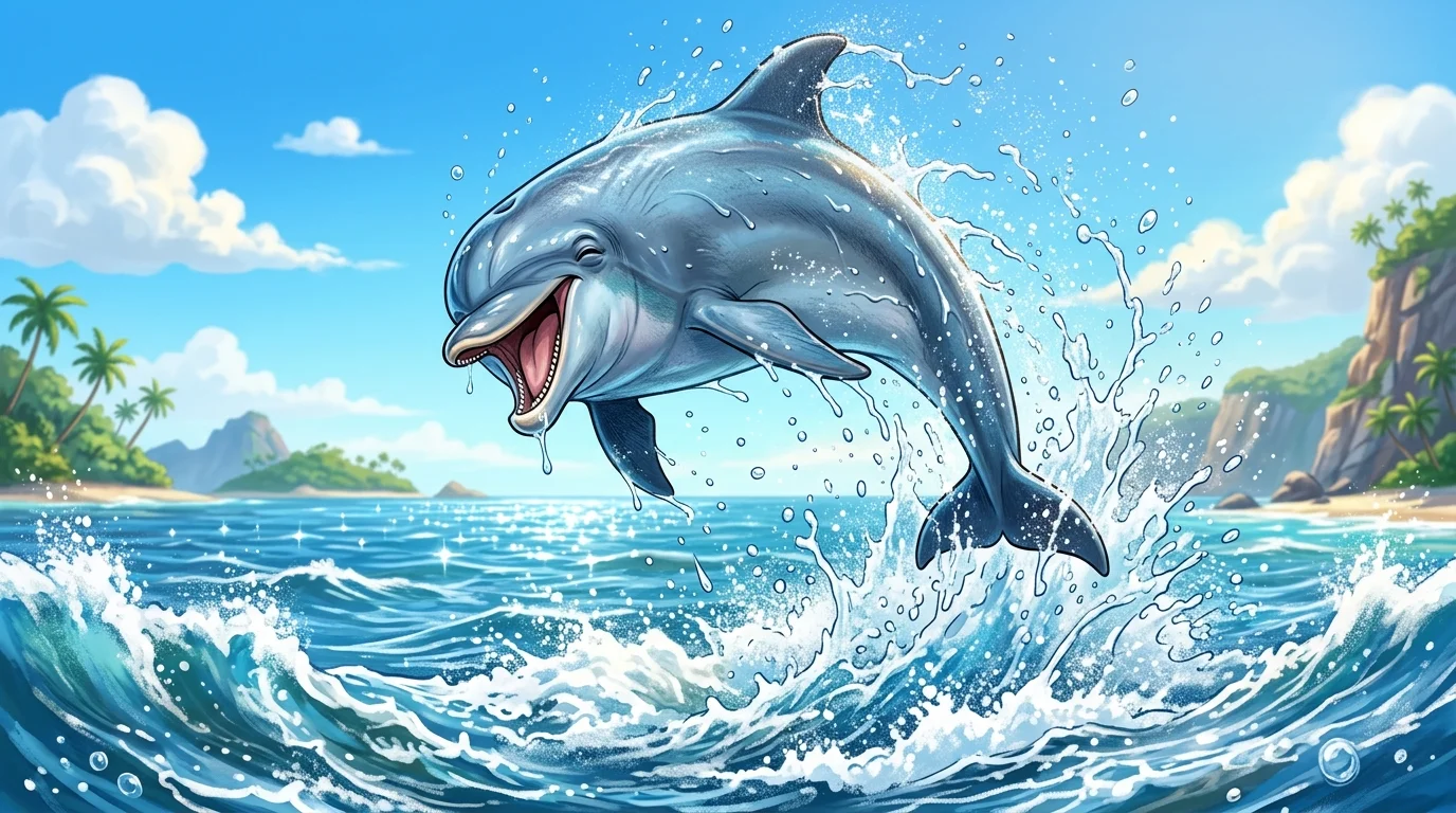 Dolphin Jokes Full of Flips