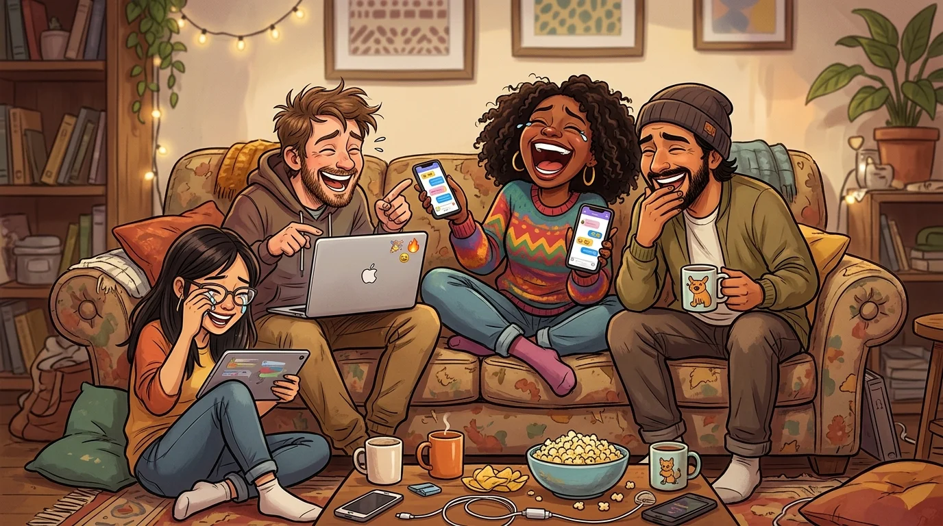 Email and Group Chat Laughs