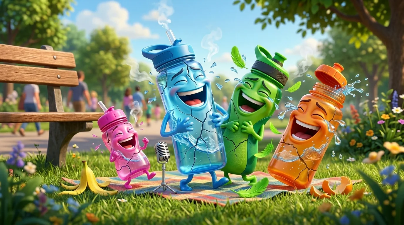 Funny Water Bottle One Liners