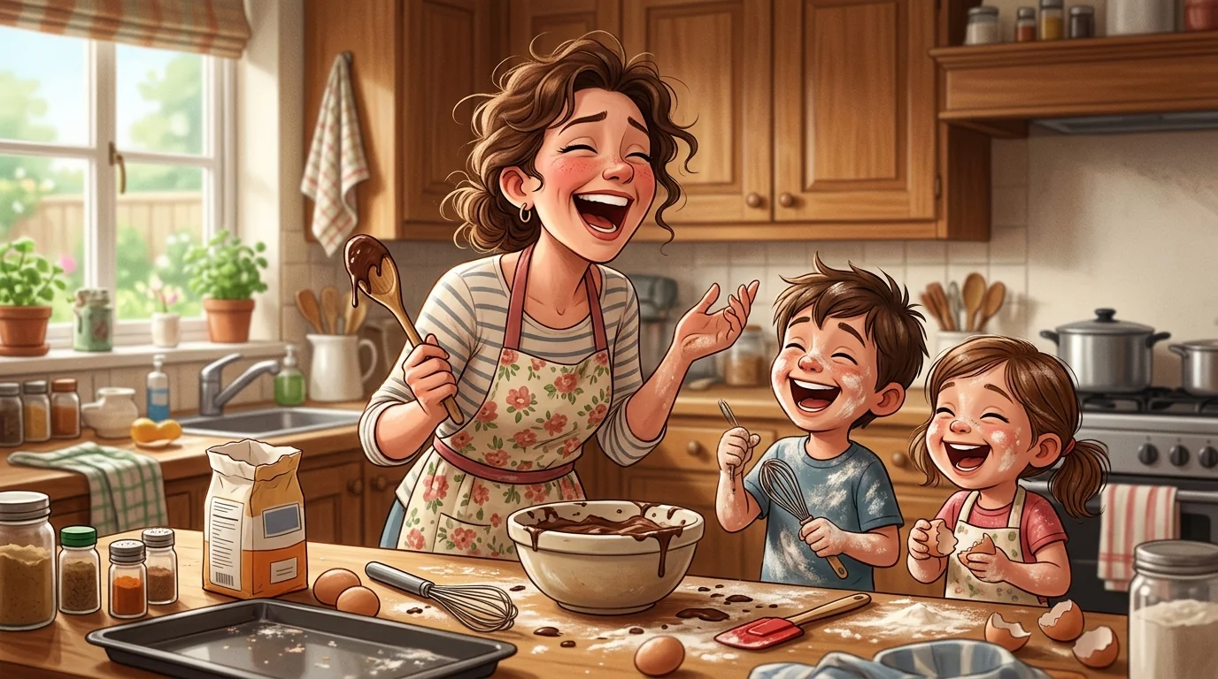 Kitchen Mom Laughs