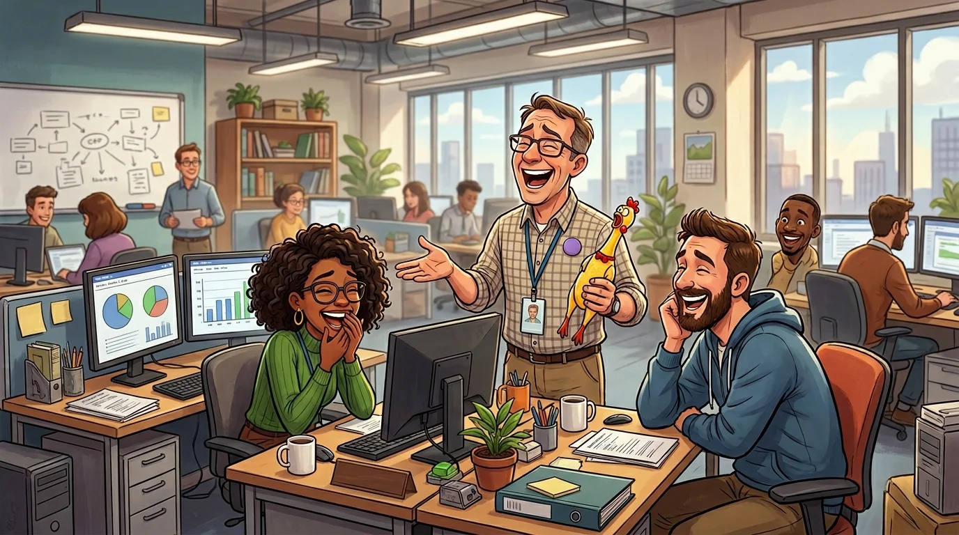 Office Dad Jokes That Work Overtime