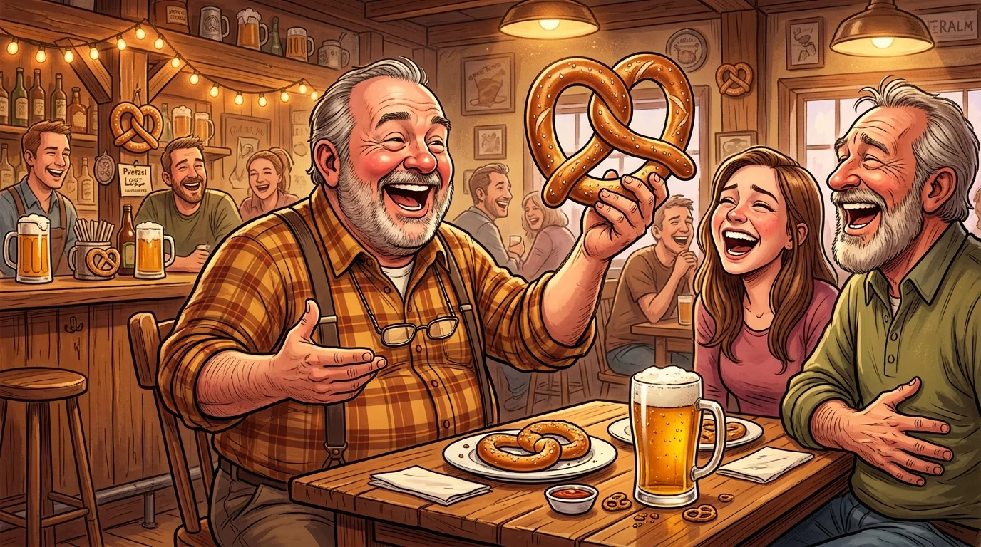 Pretzel Logic Dad Jokes