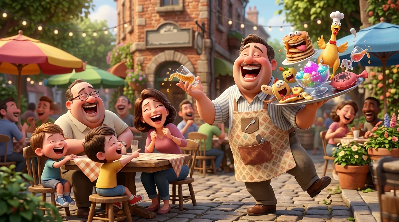 Serving Up Some Laughs