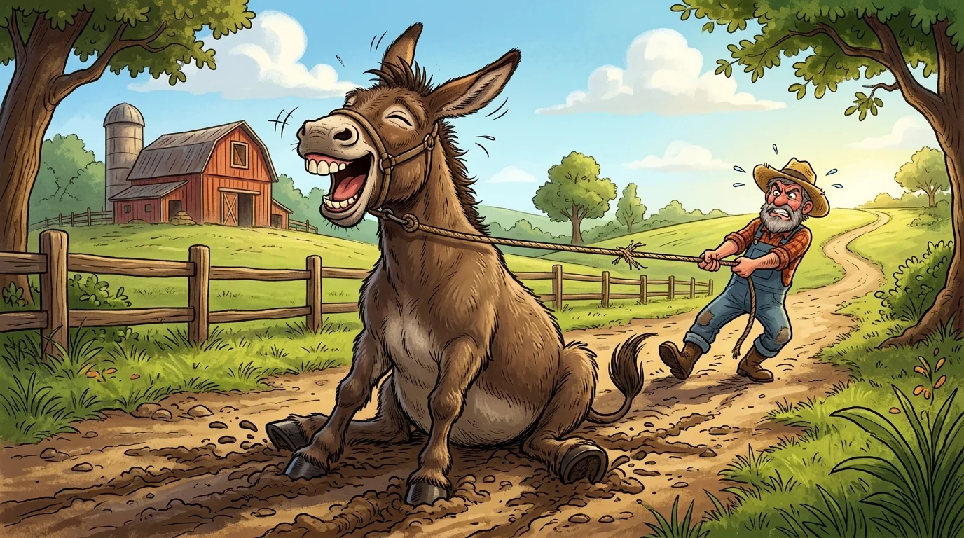 Stubborn Mule One Liners