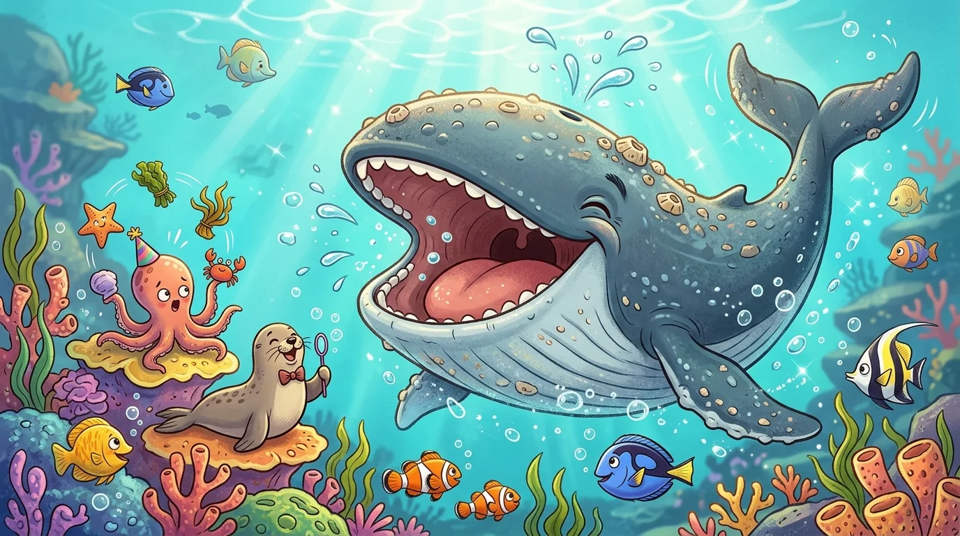 Whale One Liner Giggles