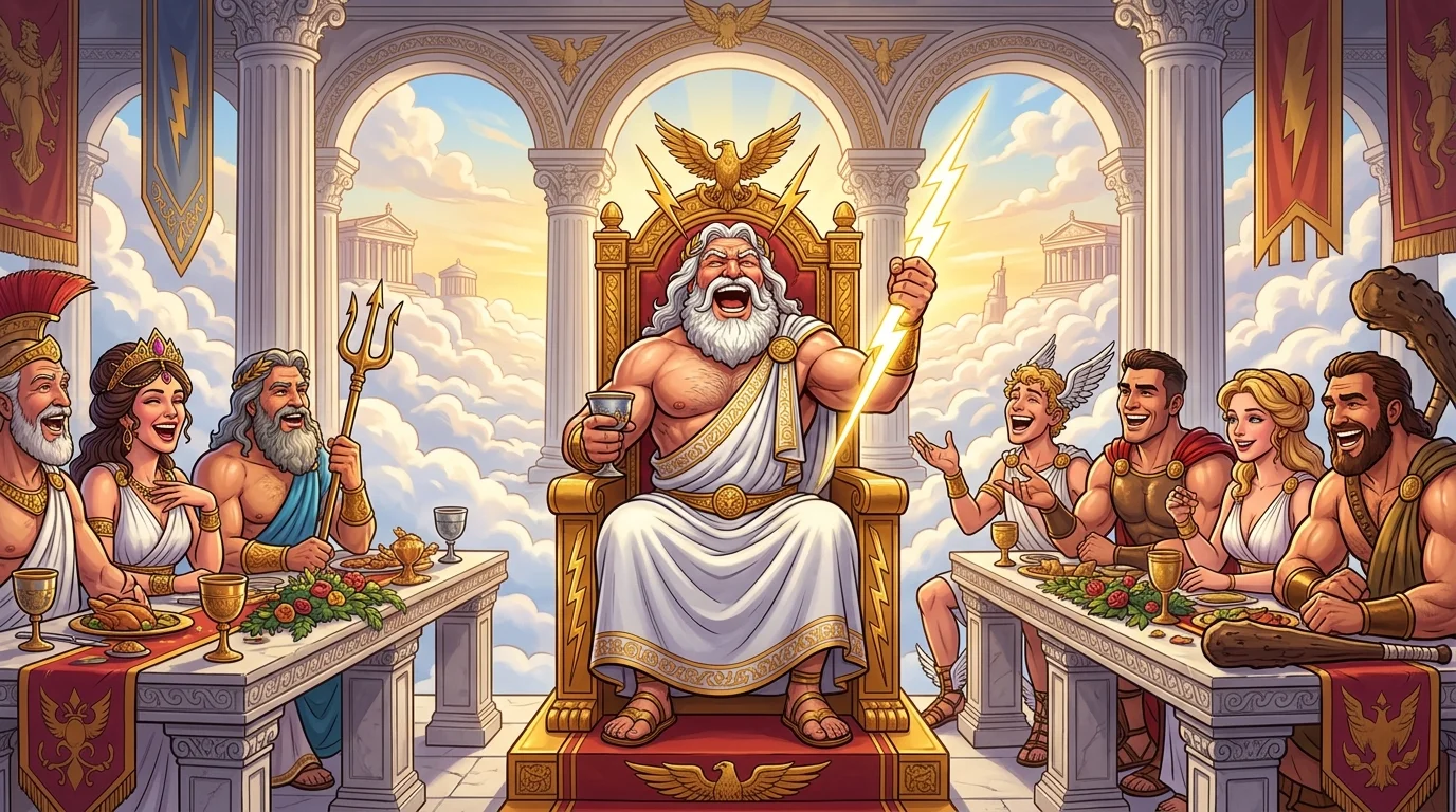 Zeus Puns That Rule Olympus