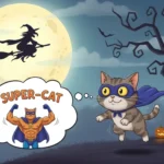 cat halloween puns