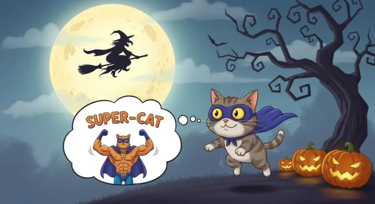 cat halloween puns