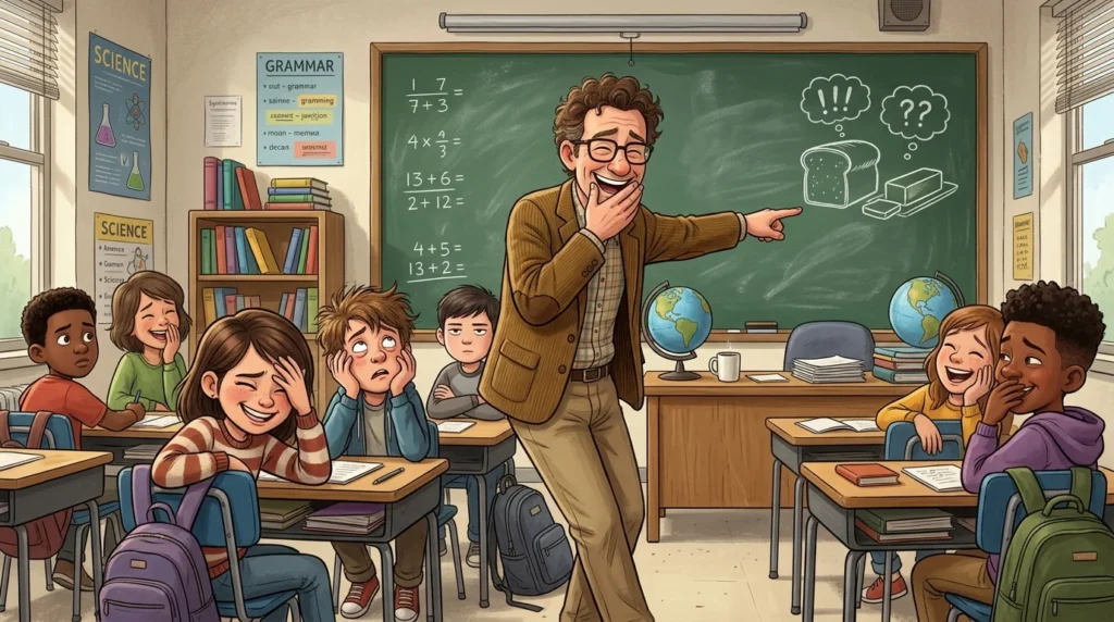 corny teacher jokes