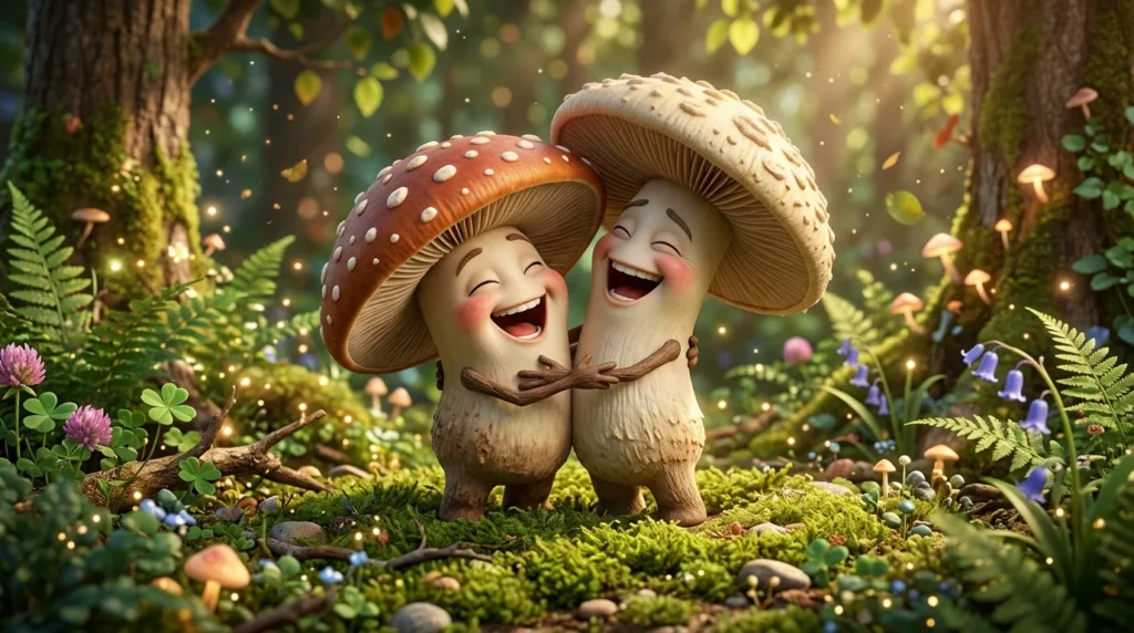 mushroom love puns