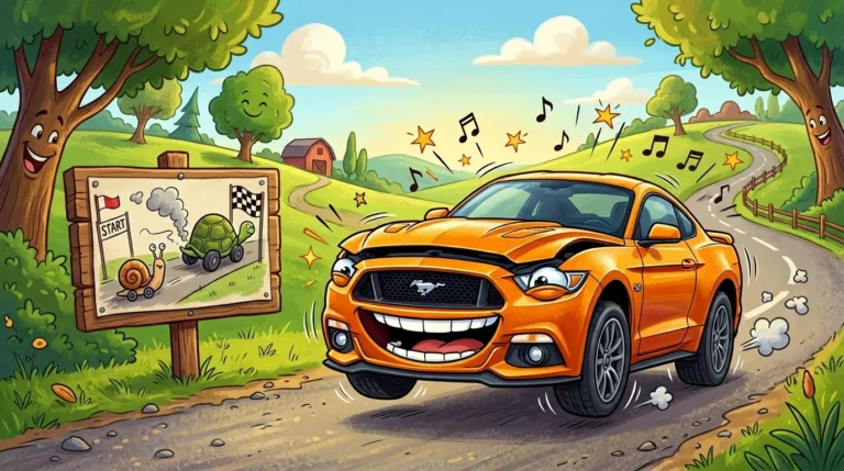 mustang car jokes