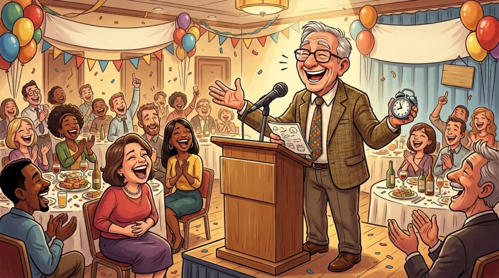 retirement speech jokes