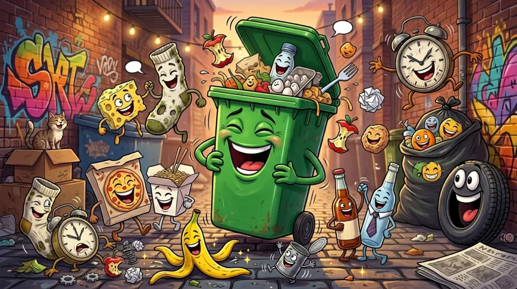 rubbish puns