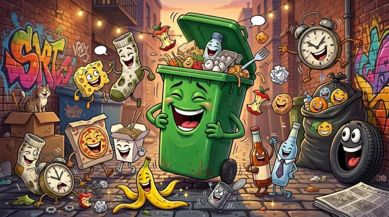 rubbish puns