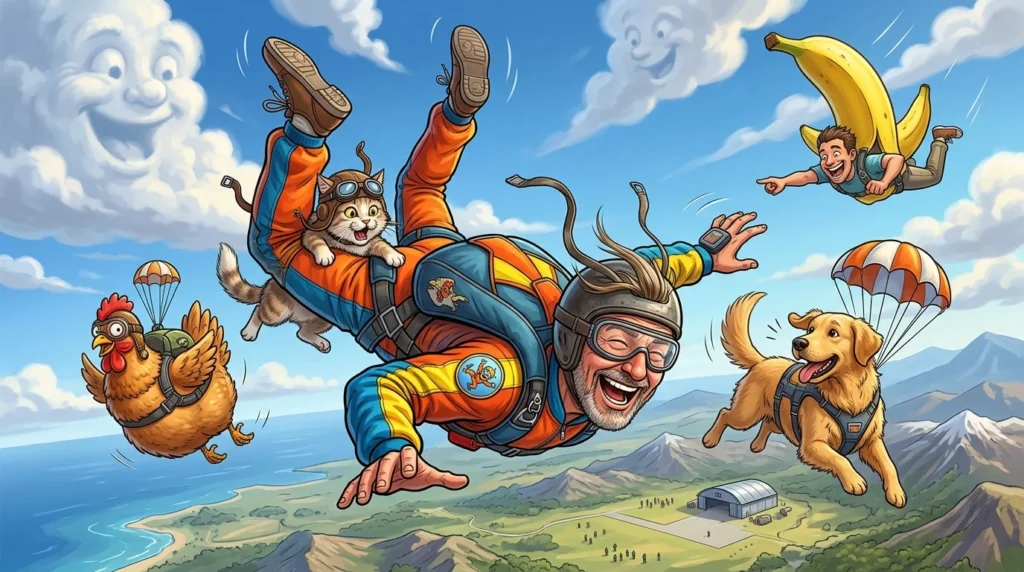 skydiving puns
