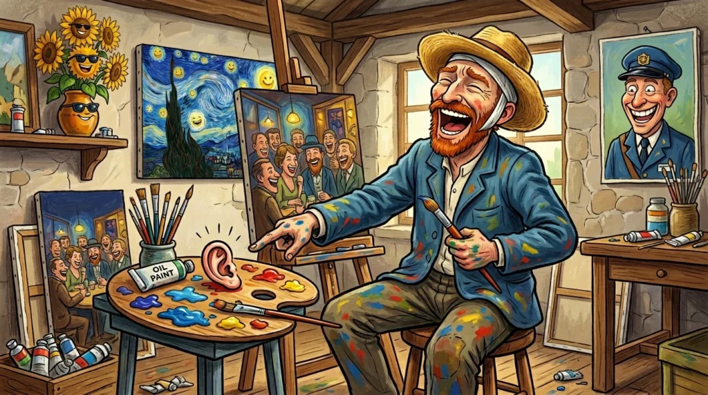 van gogh puns